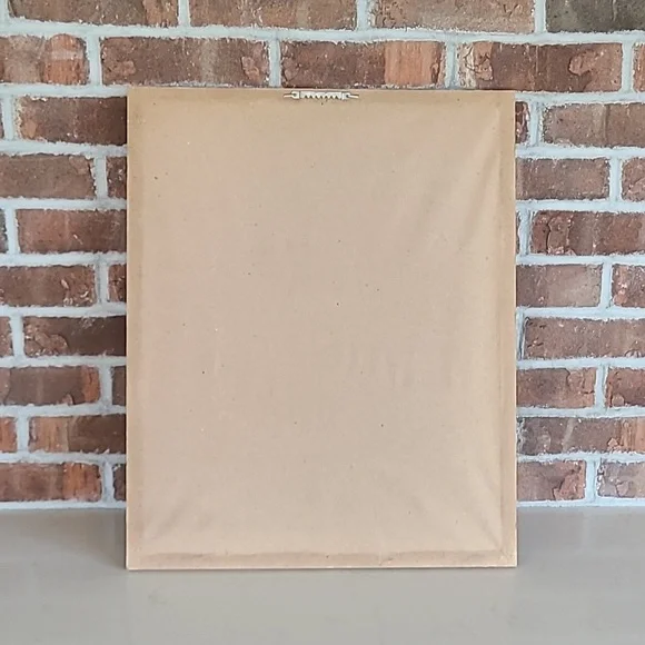 1969 Vintage Spring Flowers Original Frame Excellent Condition Norman Rockwell - Picture 7 of 7